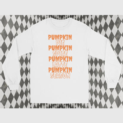 Graphic T Long Sleeve Shirt I love Pumpkin