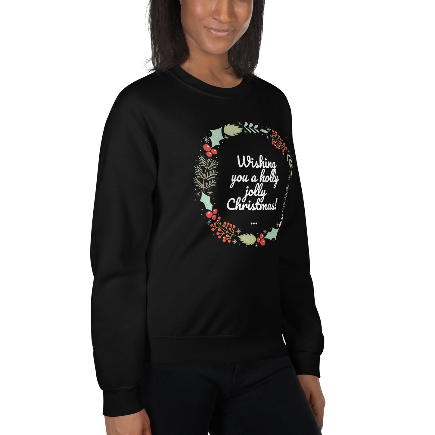 Unisex Sweatshirt Wishing you a Merry Holiday