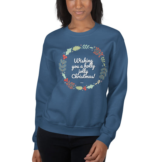 Unisex Sweatshirt Wishing you a Merry Holiday