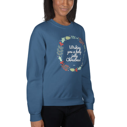 Unisex Sweatshirt Wishing you a Merry Holiday