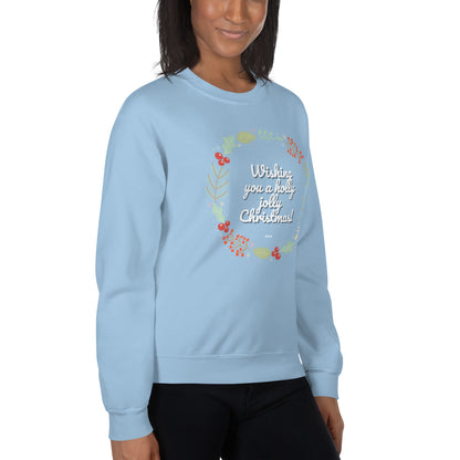 Unisex Sweatshirt Wishing you a Merry Holiday