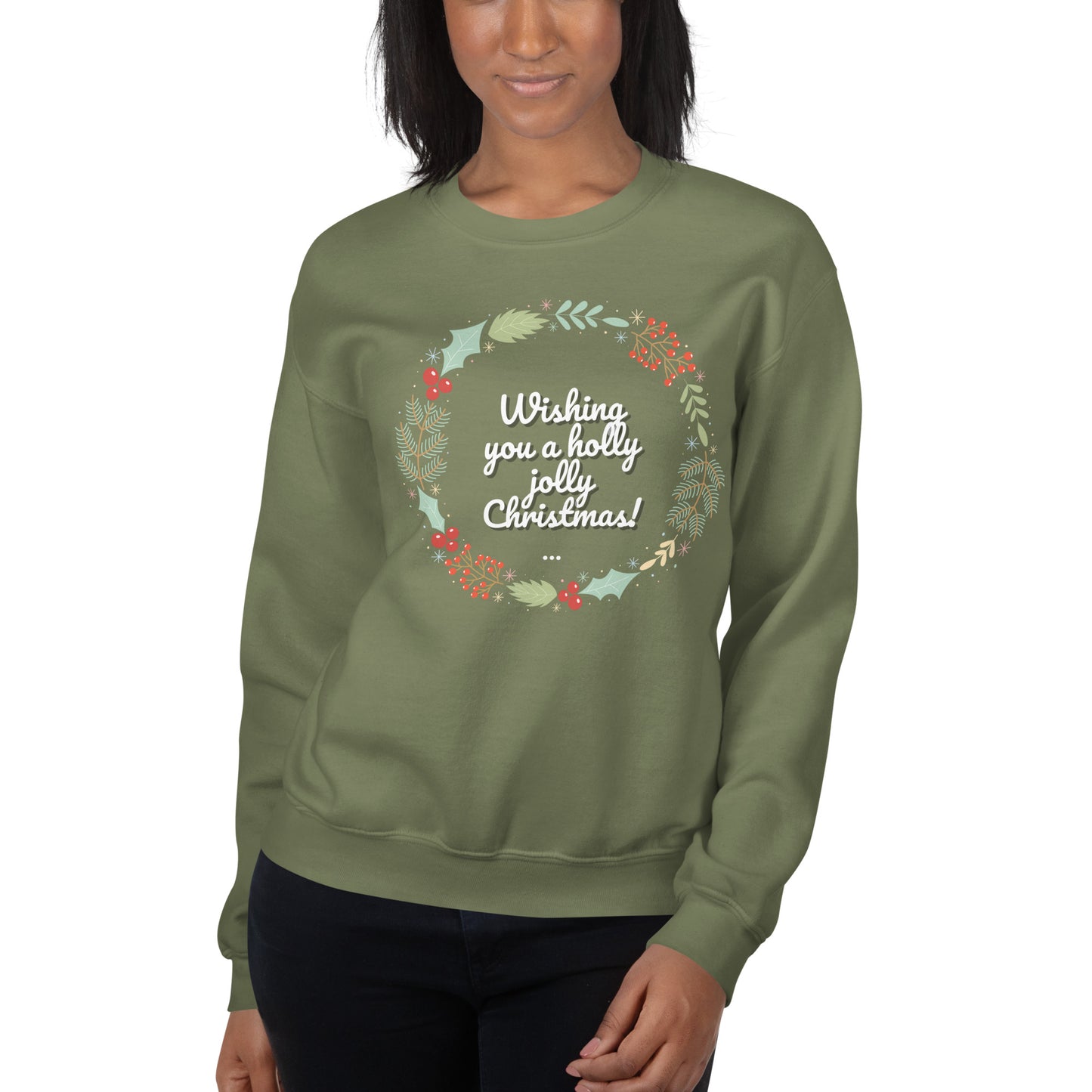 Unisex Sweatshirt Wishing you a Merry Holiday