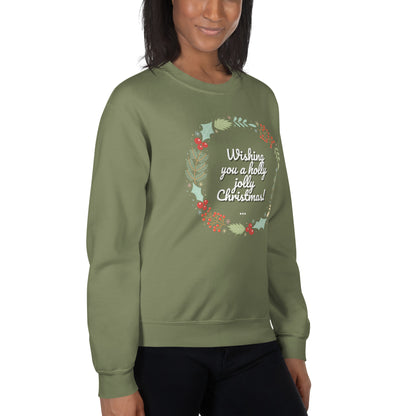 Unisex Sweatshirt Wishing you a Merry Holiday